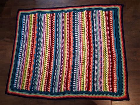 Tooty Stripey Blanket Pattern By Tina S Allsorts Blanket Pattern