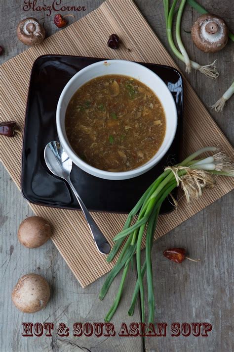 Hot And Sour Asian Soup