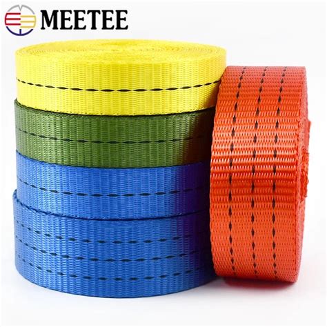 M Meetee Nylon Webbing Tape Mm Cargo Binding Belt Car