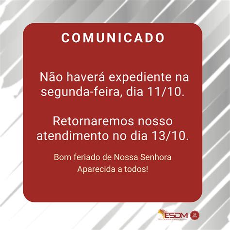 Comunicado Expediente 11102021 Esdm Escola Superior De Direito