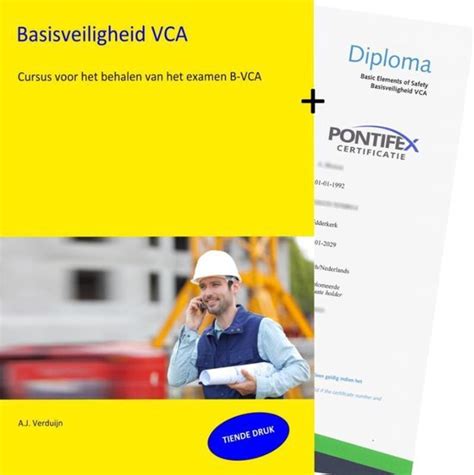 Basisveiligheid VCA 9789491595301 A J Verduijn Boeken Bol