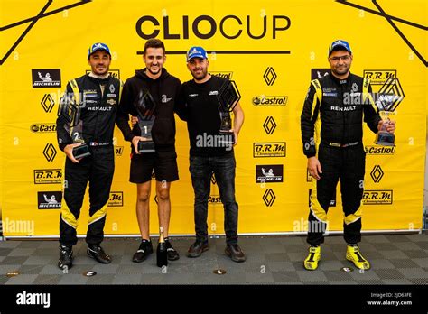 Podium MILAN Nicolas Fra Milan Competicion Clio Cup 2022 JURADO