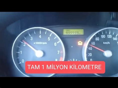 Hyundai Accent Era 1 milyon km yapan Era göstergesi sıfırlanır mı