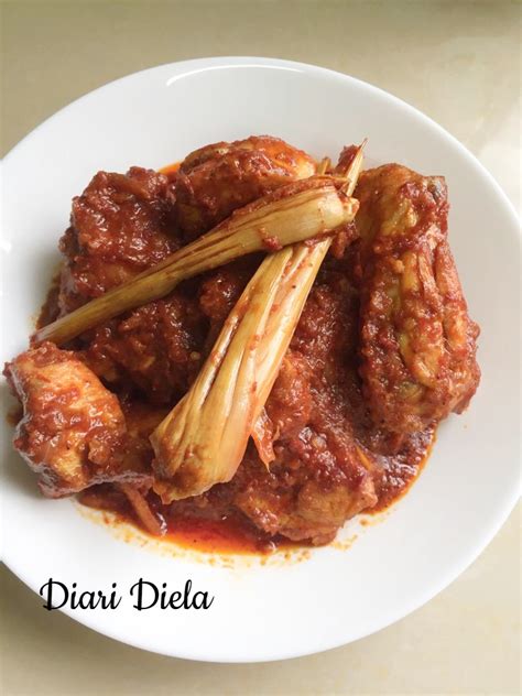 Diari Diela Ayam Sambal Serai Bersantan