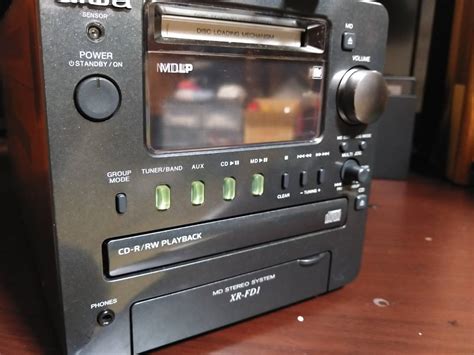 Aiwa Xr Fd Xr Fd Minidisc Wiki