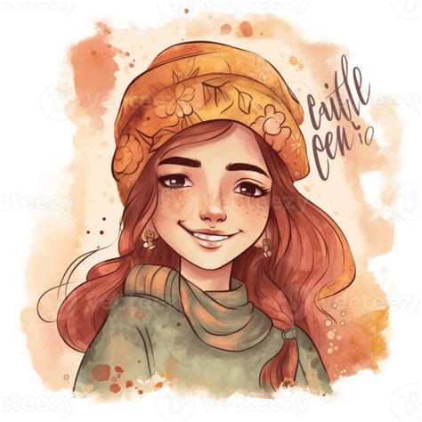 Motivation Girl Watercolor Art 23957760 Png