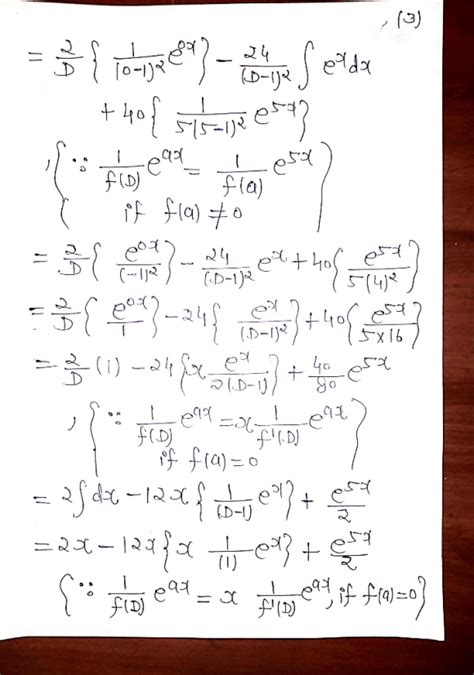 Solve The Given Initial Value Problem Y − 2y Y 2 − 24ex