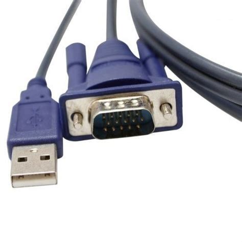 Cabo Usb E Vga Usb Impressoras Hp Epson Canon M Kvm R