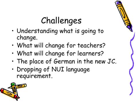 Ppt German And The New Junior Certificate Challenges And