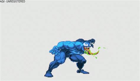 venom marvel  capcom gif venom marvel  capcom marvel super heroes