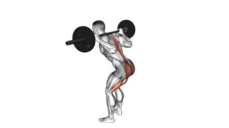 A Man With Muscles Highlighted Holding A Barbell In One Hand And