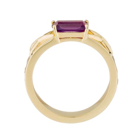 Purple Sapphire Ring