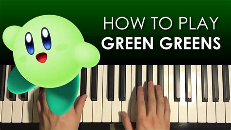 How To Play - Kirby - Green Greens (PIANO TUTORIAL LESSON) Chords ...