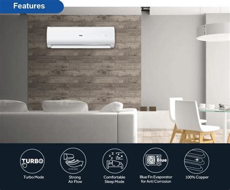 Haier New Hp Hp Hp R Self Cleaning And Strong Air Flow Hsu