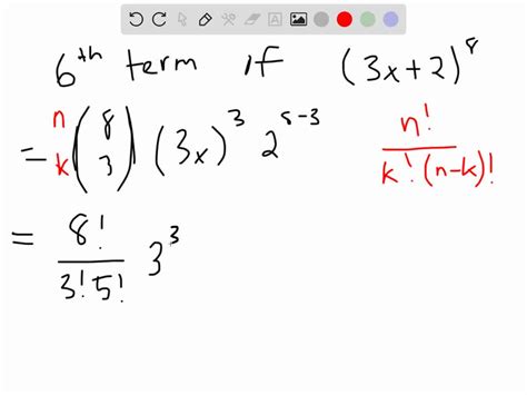 SOLVED Use The Binomial Theorem To Find The Indicated Coefficient Or