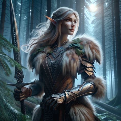 Warrior Night Elf Babe by andypandywolf on DeviantArt