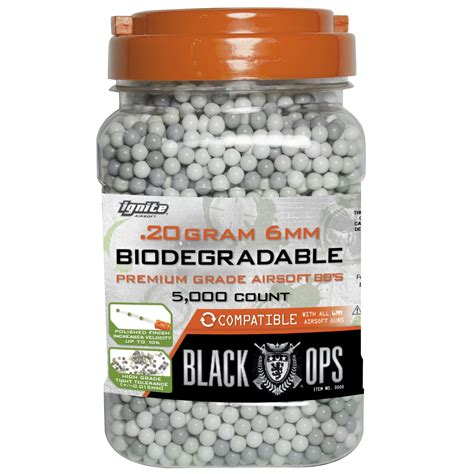 High Grade Bb Gun Pellets Quality Airsoft Ammo 6mm 02g Bullets 2000