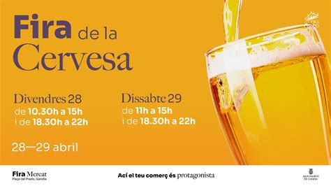 Gandia acoge una nueva edición de la Feria de la Cerveza en Fira Mercat