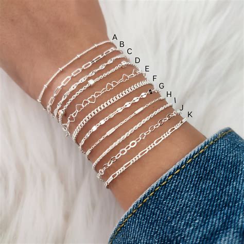 Silver Bracelets