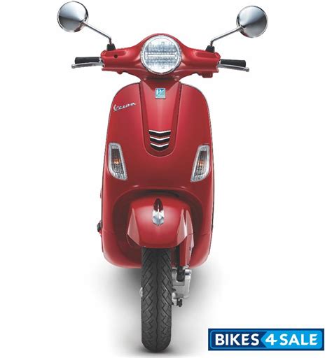 Vibrant Red Vespa Vxl Fl Scooter Picture Gallery Bikes Sale