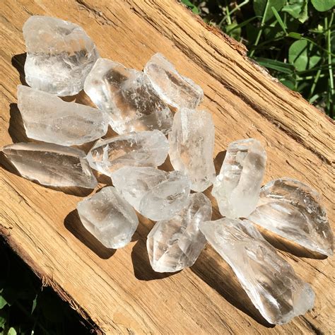 Clear Quartz Hyaline Rock Crystal Rough