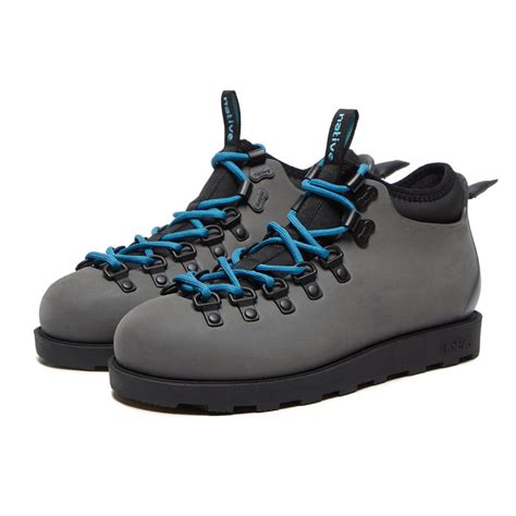 Ботинки Native Fitzsimmons мужские Shale Grey / Jiffy Black