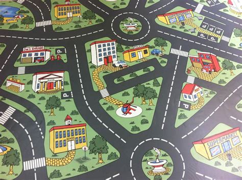 Tapete Pista Cidade Hot Wheels Infantil 2mx1m Pronta Entrega R 235 00 Em Mercado Livre