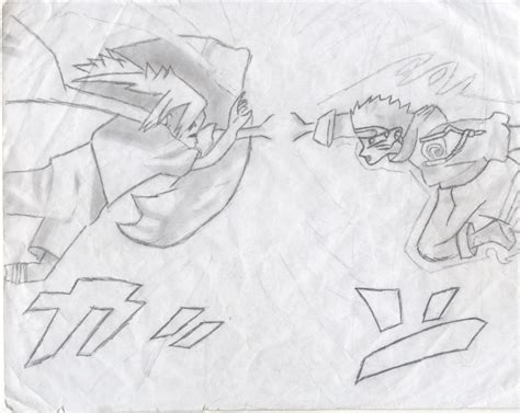 Naruto vs. Sasuke « Naruto Fanart