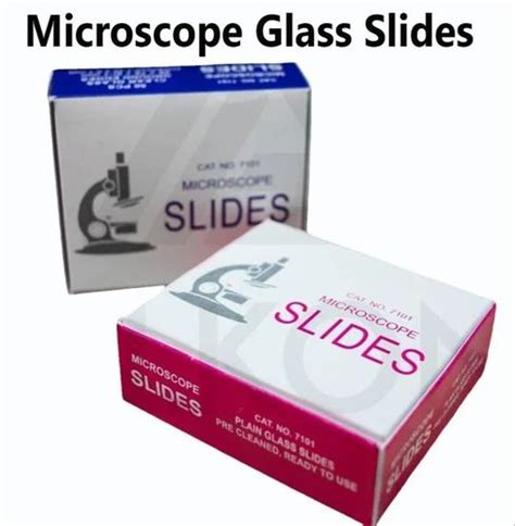 75 Mm X 25 Mm X 1 0 Mm Microscope Glass Slides For Chemical Laboratory 0 17mm At Rs 65 Pack In