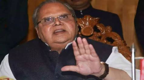 Cbi Reaches Home Of Former Jammu And Kashmir Governor Satyapal Malik Will Be Questioned For The