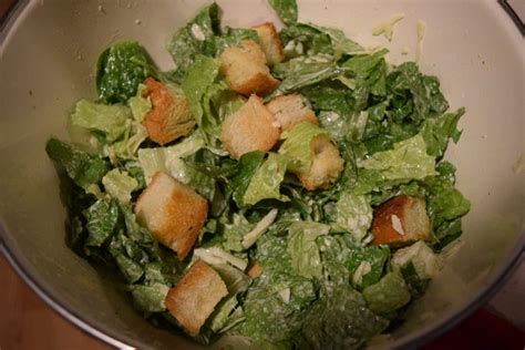 Caesar Salad with Homemade Croutons - Soulfully Made