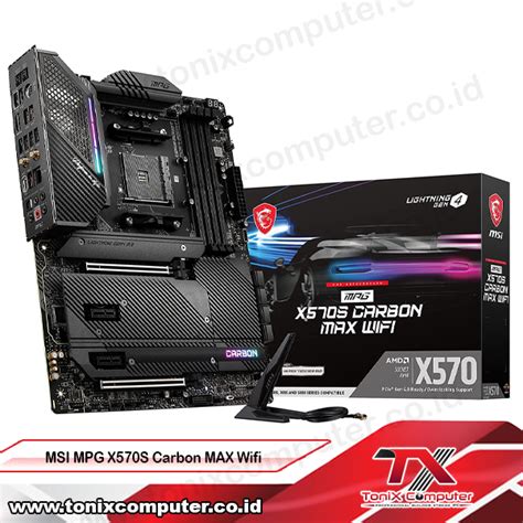 MSI MPG X570S Carbon MAX Wifi (AM4, AMD Premium X570, DDR4, USB3.2 ...