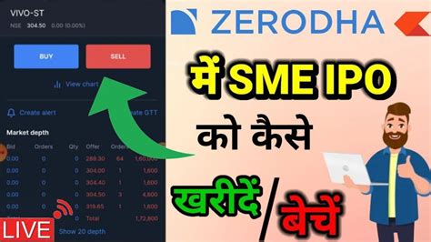 Sme Ipo को कैसे बेचें 🔴live 🔥how To Sell Sme Ipo In Zerodha🔵how To Buy