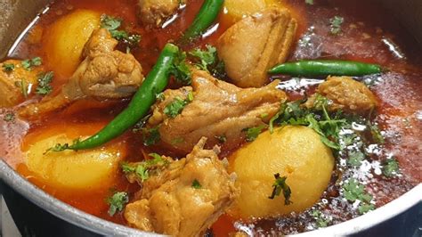 Chicken Aloo Recipe Aloo Chicken Salan Recipe How To Make Chicken