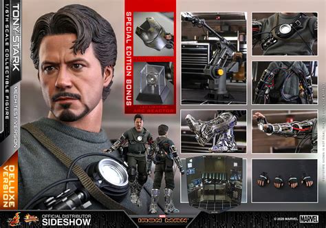 Hot Toys Tony Stark Mech Test Version Deluxe 1 6 Scale Figure The Toys Time Forgot
