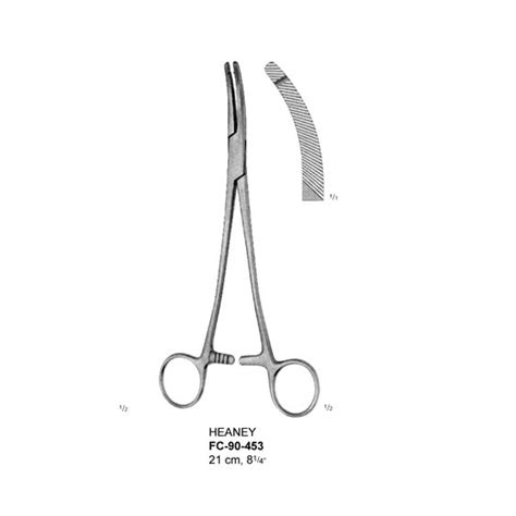 Heaney Hysterectomy Forceps 21 Cm Relpro