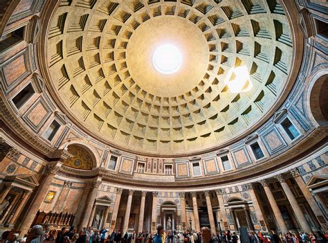 The dome of the Pantheon, Rome – License image – 11401332 lookphotos