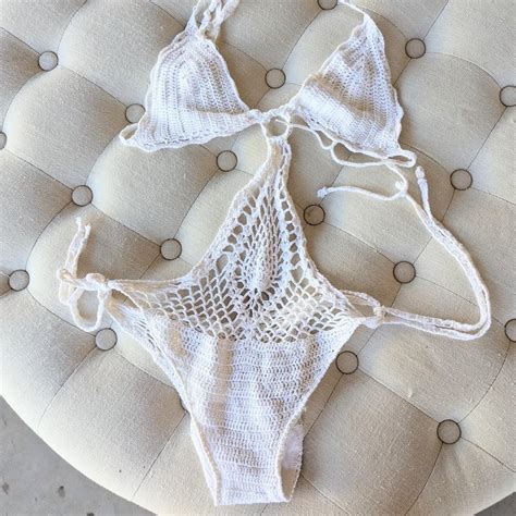 Crochet Bikini Not Worn Depop