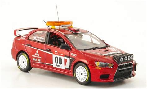 Miniature Mitsubishi Lancer 1 43 Vitesse Evo X Rallye Japan 2007 Safety