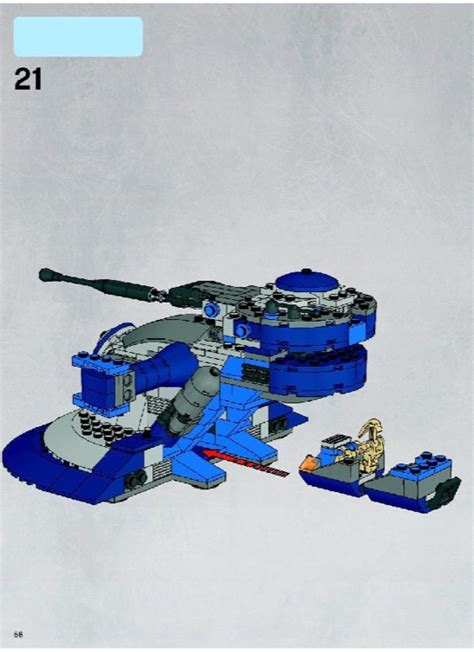 Lego Instructions For Set Armored Assault Tank Aat Star Wars