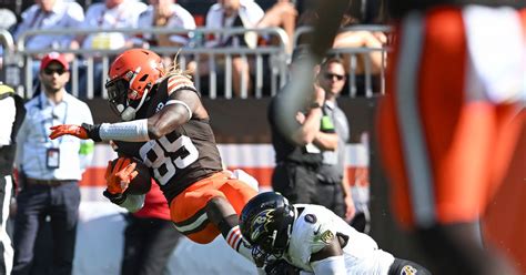 Browns David Njoku Shares Pictures Of His Facial Burns And They Are