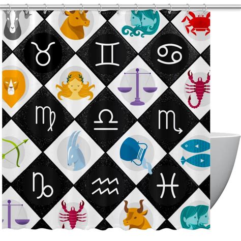 Ownta Zodiac Astrology Horoscope Constellation Stars Pattern Waterproof