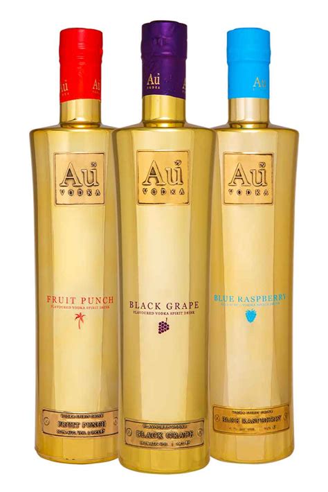 Au Vodka Flavoured Collection Vip Bottles