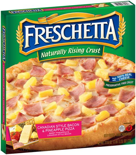 Freschetta® Naturally Rising Crust Canadian Style Bacon And Pineapple