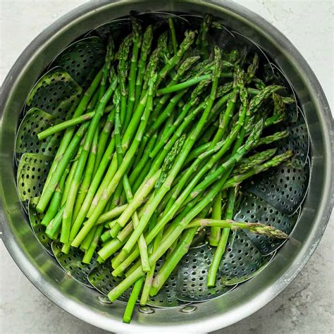 how to make steamed asparagus
