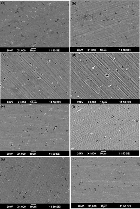 SEM Images Of Al6061 Alloy Heated To 300 C For Different Aging Times