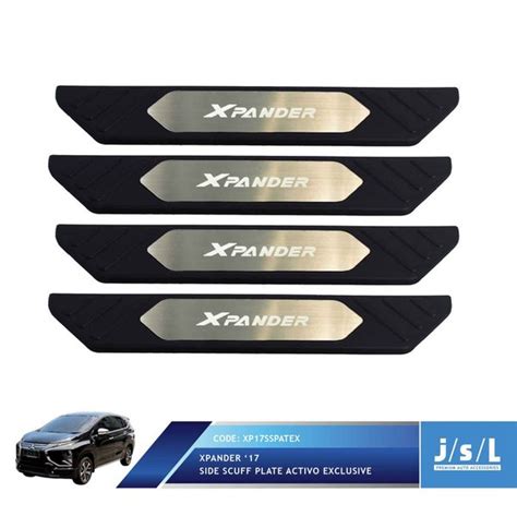 Jual JSL Sill Plate Samping Xpander 17 Side Scuff Plate Activo