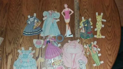 Vintage Lennon Sisters Paper Dolls Kathy Peggy Diane Janet Clothes Accessories Antique Price