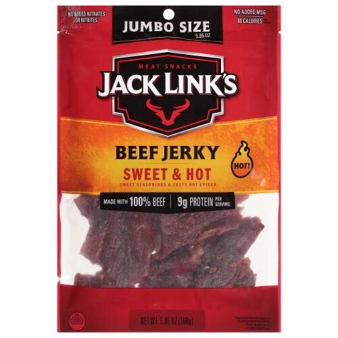 Jack Link S Jumbo Size Sweet Hot Beef Jerky Oz Kroger