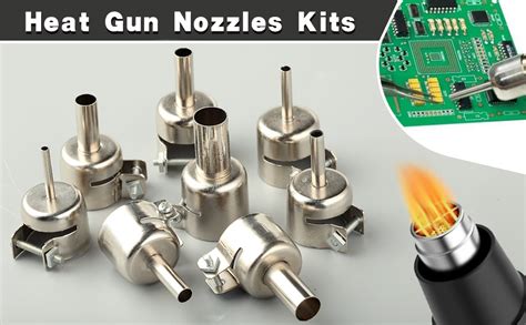 Leontool Pcs Heat Gun Nozzle Kits For Air Pump Type Hot Air Soldering